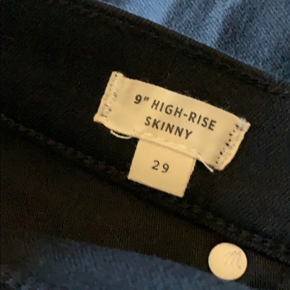 Madewell 9" Tencel Skinny Jeans in Lunar Wash - Picture 8 of 8